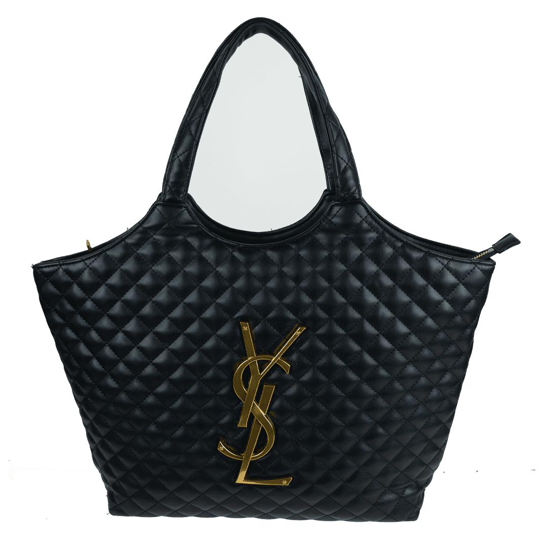 Stylish Quilted YSL Hobo Tote Bag