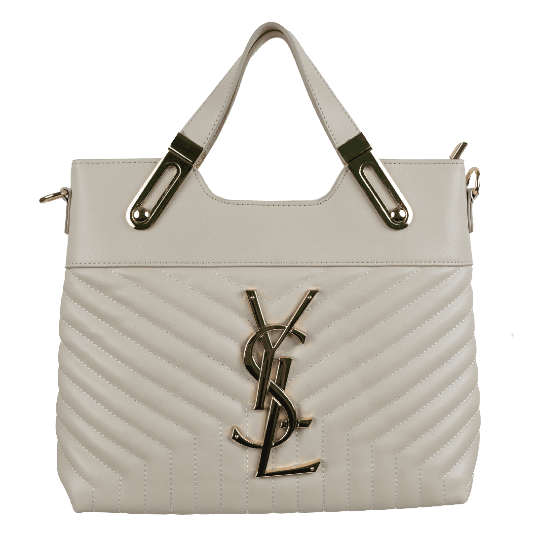 Elegant Quilted YSL Tote Bag