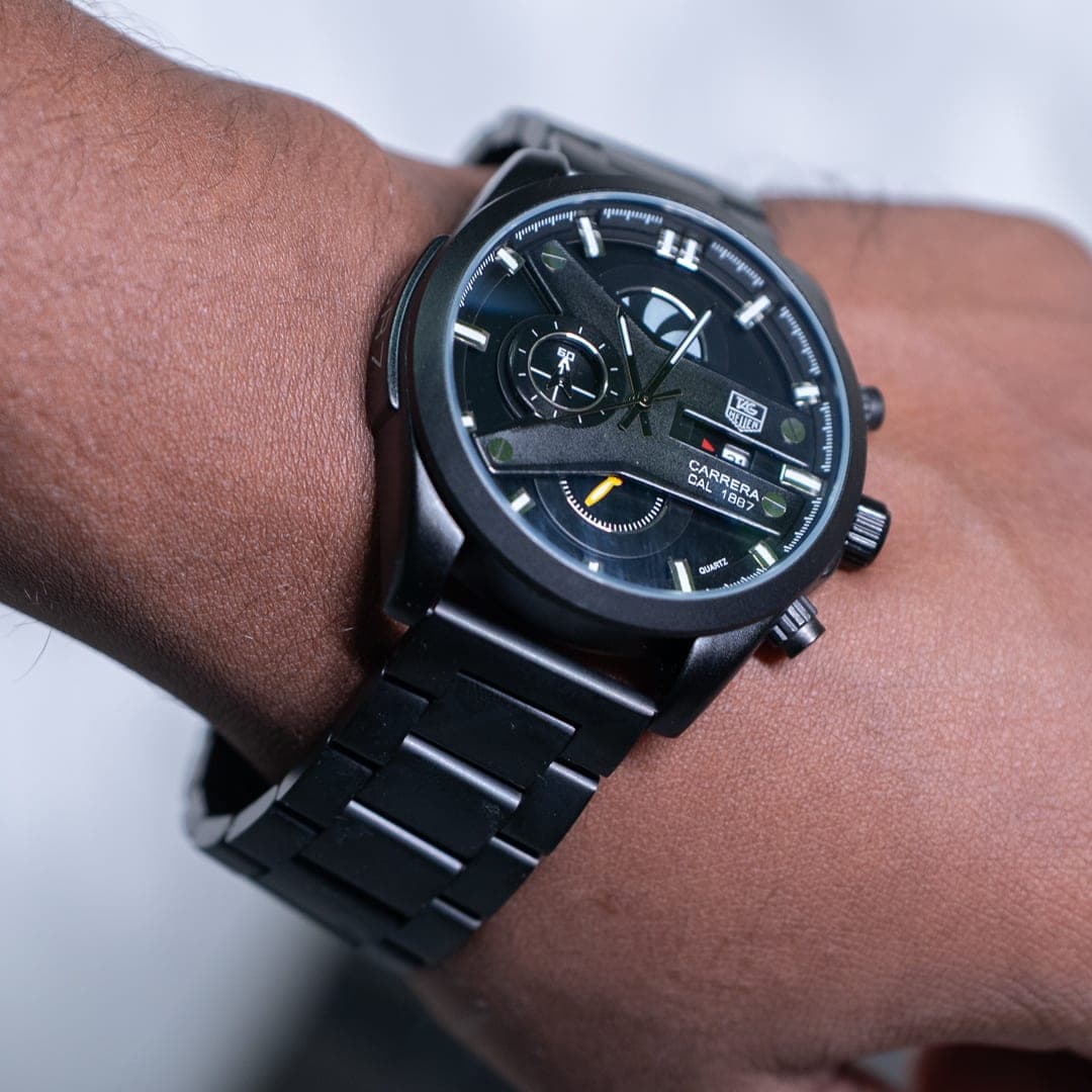Rugged Luminox Blackout Carbon SEAL Automatic Dive Watch
