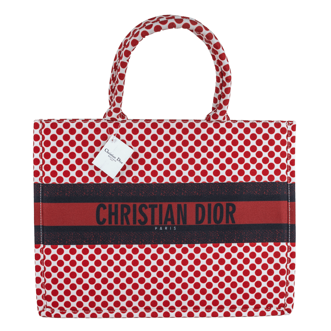 Luxurious Chic Christian Dior Striped Tote Bag – Elegant, Spacious & Fashion-Forward
