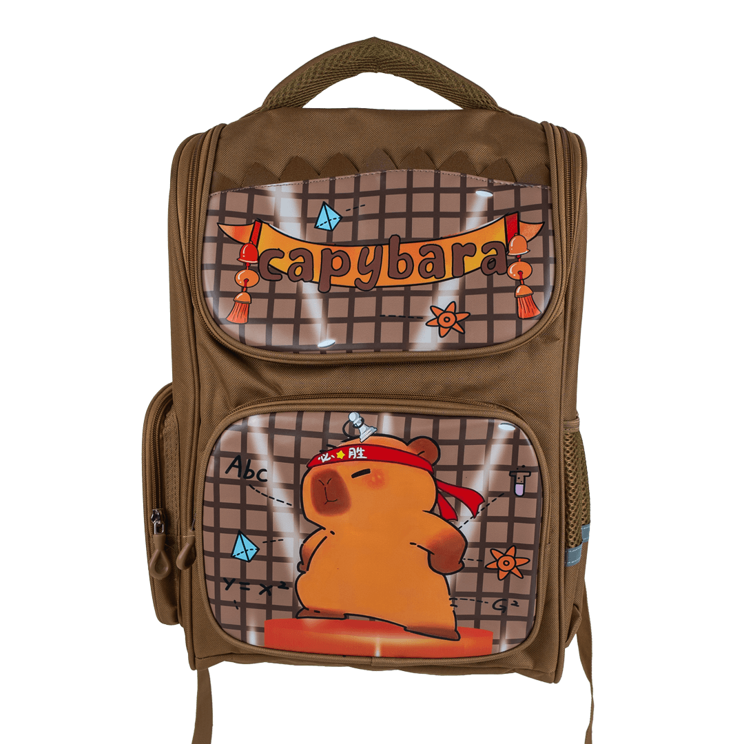 Cute Capybara Animal Kids Backpack - School Bag